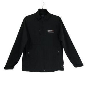 Charles River Mens Black JC&A Construction Managers Soft Shell Jacket Size S
